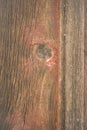 Weathered Barn Wall Wood Grain Plank Red Knot Royalty Free Stock Photo