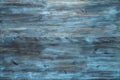 Weathered blue stained wood texture background.