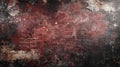 Weathered Brick Wall Texture Dark Red Tones Royalty Free Stock Photo