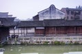 Tongxiang wuzhen east scenic area buildings Royalty Free Stock Photo