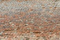 Weathered and damaged brick wall texture