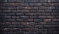 Weathered Dark Brick Wall Texture with Vintage Style and Distressed Look for Background Design Use Royalty Free Stock Photo
