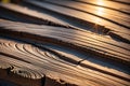 Weathered Elegance: Macro Photography Reveals the Intricate Texture of Aged Wooden Surface