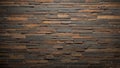 Weathered Elegance: Rustic Brown Slate Backdrop. AI Generate