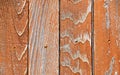 Weathered Fence panels with cedar finish, grunge effect