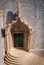 The Dominican Monastery entrance Old Town Dubrovnik Royalty Free Stock Photo