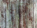 Weathered green wooden wall texture Royalty Free Stock Photo