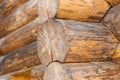 Weathered logs folded solid pattern close-up design rustic construction