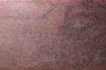 Empty rusty metal plate, old iron background Royalty Free Stock Photo