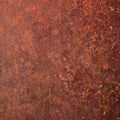 Weathered metal texture, rusty iron sheet background Royalty Free Stock Photo