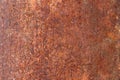 Weathered metal texture, rusty iron sheet background Royalty Free Stock Photo