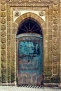 Weathered old door in Morocco Royalty Free Stock Photo