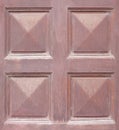 Weathered old wooden door Royalty Free Stock Photo