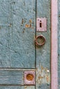 Weathered old wooden door Royalty Free Stock Photo