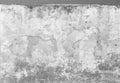 Weathered, plastered and moldy concrete wall in black and white Royalty Free Stock Photo