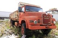 Weathered retro rusty truck. Royalty Free Stock Photo