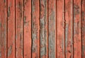 Weathered rustic red wood plank background