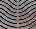 Storm Drain Rusty Grate