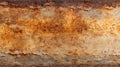 Weathered rusty metal surface with corrosion patterns Royalty Free Stock Photo