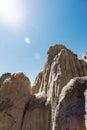 Weathered sandstone rocks