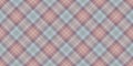 Weathered Seamless Checkered Rhombuses Pattern