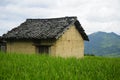 Weathered shack in China Royalty Free Stock Photo