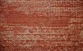 Weathered stained old red brick wall background Royalty Free Stock Photo