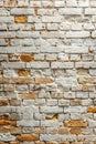 Weathered stucco and aged brick wall texture Royalty Free Stock Photo