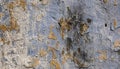 Old Wall Peeled Paint Surface Texture Close Up View Royalty Free Stock Photo