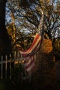 Weathered U.S. Flag Royalty Free Stock Photo