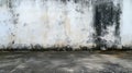 weathered wall with black and regular mold, showcasing decay and neglect Royalty Free Stock Photo