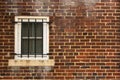 Weathered Wall and Window Royalty Free Stock Photo