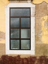 Weathered wall and window Royalty Free Stock Photo