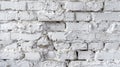 Close up of deteriorating white brick wall Royalty Free Stock Photo