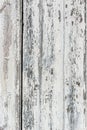 Weathered white wooden background with paint chipped and peeling. Royalty Free Stock Photo