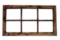 Weathered Window Frame