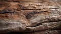 Weathered Wood Log: Richly Detailed Background With Eye-catching Composition