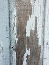 Weathered wood once painted blue Royalty Free Stock Photo