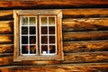 Weathered wood window planks, Norway Royalty Free Stock Photo