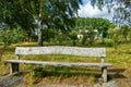 Weathered Wooden Bench Royalty Free Stock Photo