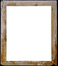 Weathered wooden frame