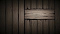 Weathered Wooden Planks with Blank Sign Royalty Free Stock Photo
