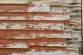 Weathered And Worn Wooden Wall