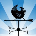 Weathervane - running rooster 4