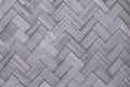 Weave pattern of bamboo background Royalty Free Stock Photo