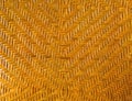 Weave pattern of bamboo background Royalty Free Stock Photo