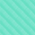 Weave seamless pattern with volume effect. Green textured background. Drapery, stripes, cloth. Vector illustration. Royalty Free Stock Photo