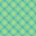 Weave seamless pattern with volume effect. Textured background in lemon squeeze colors. Drapery, stripes, cloth. Vector Royalty Free Stock Photo