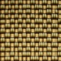 Weaved Bamboo Textured Background (generative AI) Royalty Free Stock Photo