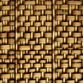 Weaved Bamboo Textured Background (generative AI)